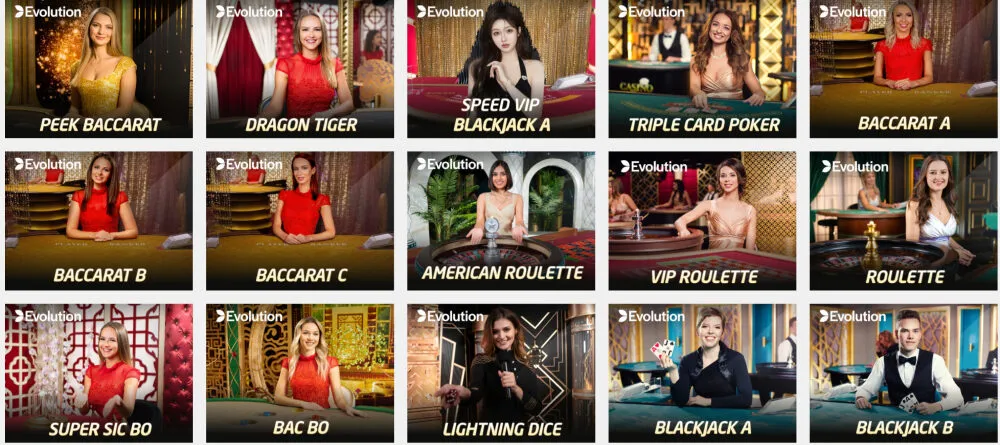 Hệ thống game cá cược với hơn 3000 trò chơi phổ biến