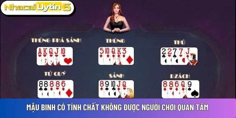 Mậu Binh có tính chất không được người chơi quan tâm