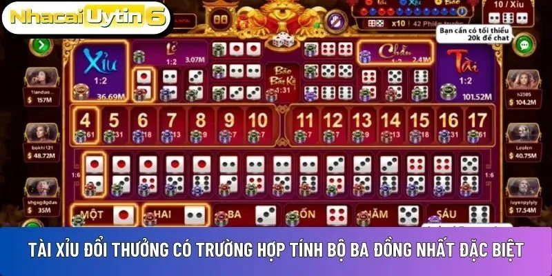 Trong tài xỉu đổi thưởng 